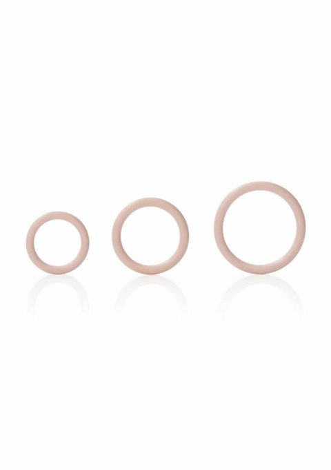 CalExotics Silicone Support Rings zestaw 3 elastycznych pierścieni silikonowych