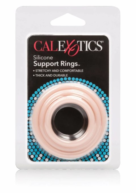 CalExotics Silicone Support Rings zestaw 3 elastycznych pierścieni silikonowych