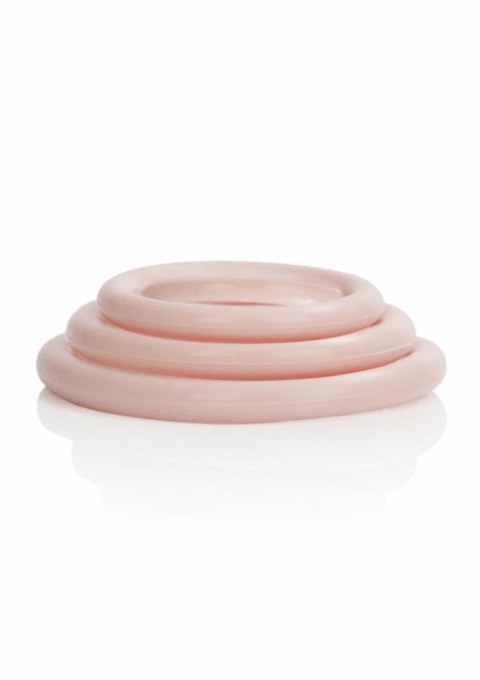 CalExotics Silicone Support Rings zestaw 3 elastycznych pierścieni silikonowych
