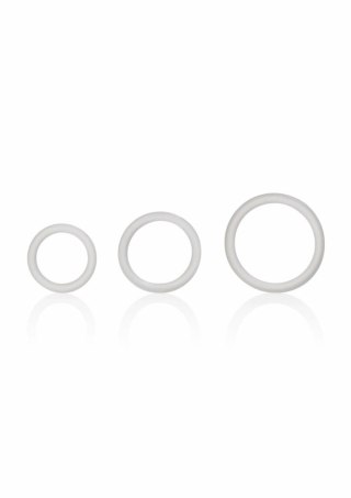 CalExotics Silicone Support Rings zestaw 3 elastycznych pierścieni silikonowych