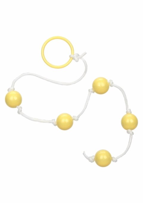 CalExotics Small Anal Beads - kolorowe kulki, 5 elementow, 1 cm
