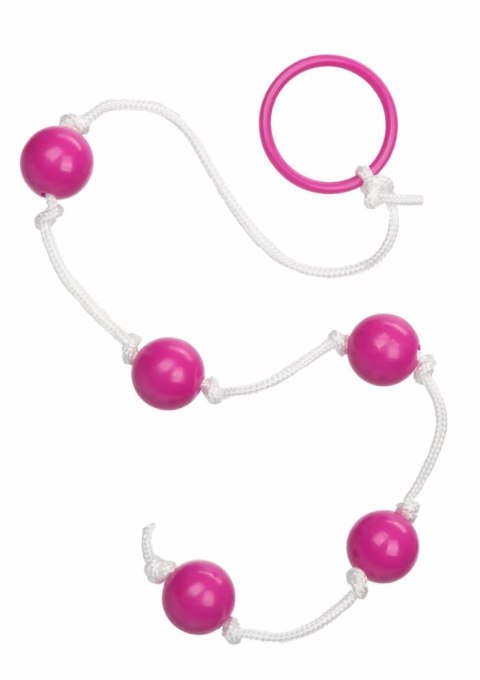 CalExotics Small Anal Beads - kolorowe kulki, 5 elementow, 1 cm