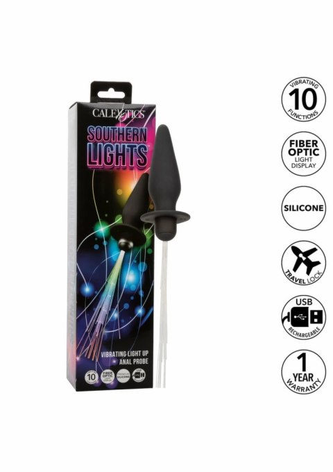 CalExotics Southern Lights Sonda Anatomiczna LED Wibrująca Silikonowa