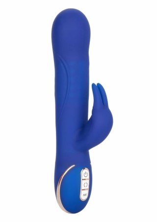 Silicone Rotating Rabbit - model z obrotowymi koralikami, silikon, fioletowy
