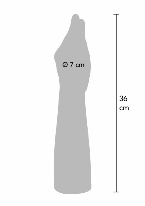 ToyJoy Get Real Extreme The Hand Dong PVC 36 cm - model anatomiczny