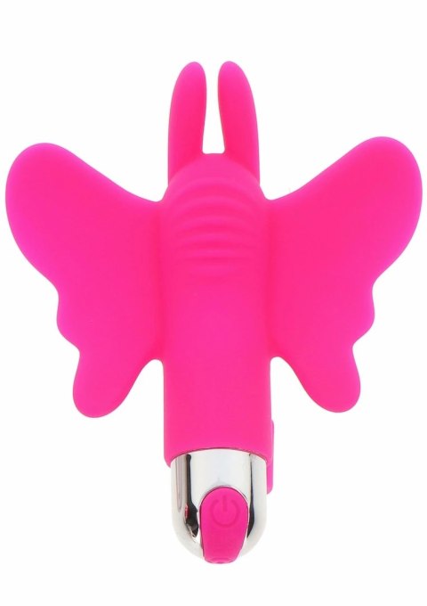 Butterfly Pleaser Rechargeable mini masażer silikonowy 7 trybow USB