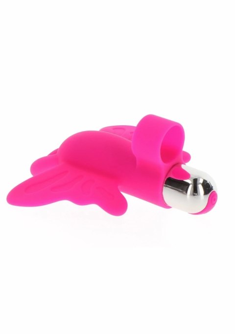 Butterfly Pleaser Rechargeable mini masażer silikonowy 7 trybow USB
