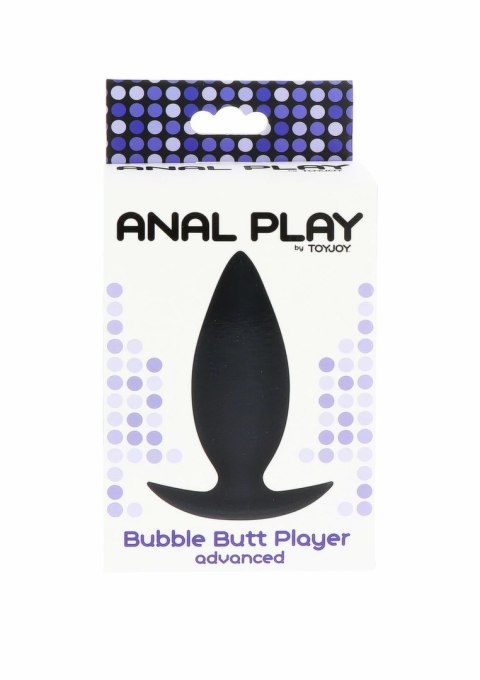 TOYJOY Bubble Butt Player Advanced silikonowy anatomiczny czarny