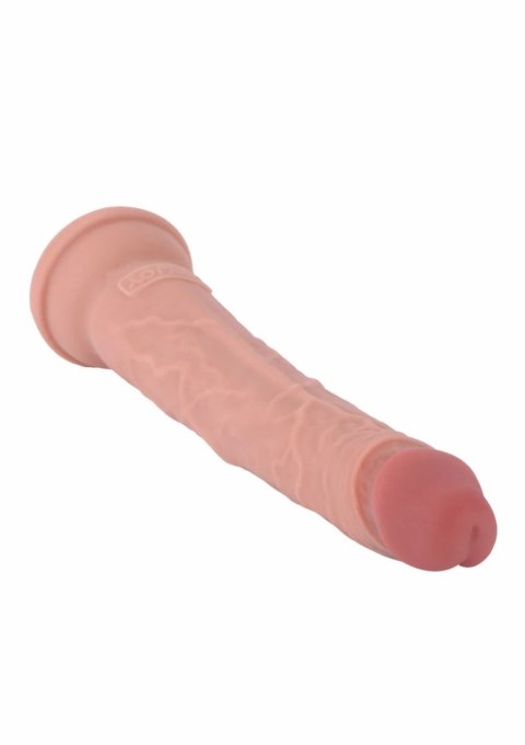TOYJOY Deluxe Dual Density Dong 30 cm TPE z przyssawką, beżowy