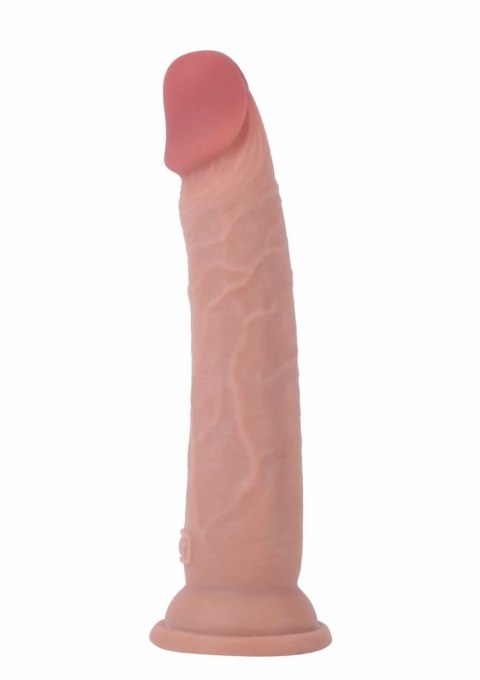 TOYJOY Deluxe Dual Density Dong TPE 21 cm z przyssawką, dwuwarstwowy