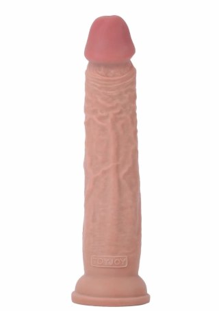 TOYJOY Deluxe Dual Density Dong TPE 36,5 cm z przyssawką