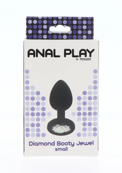 TOYJOY Diamond Booty Jewel Small silikonowy z kryształem 7 cm