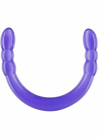 TOYJOY Double Digger Dong 45 cm - dwustronny model z PVC, transparentny