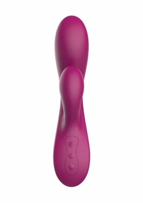 TOYJOY Freya Rumble Vibrator silikonowy podwojny silnik fioletowy
