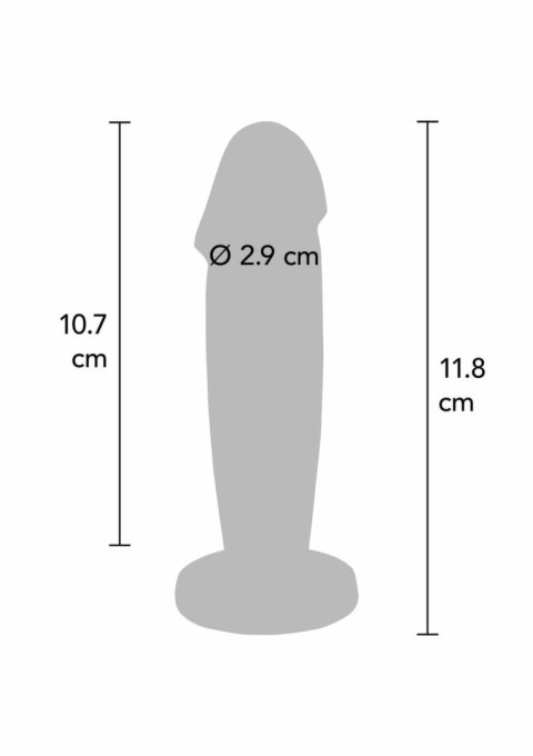TOYJOY The Intruder Vibrating Plug metalowy wibrator z 7 trybami, duży