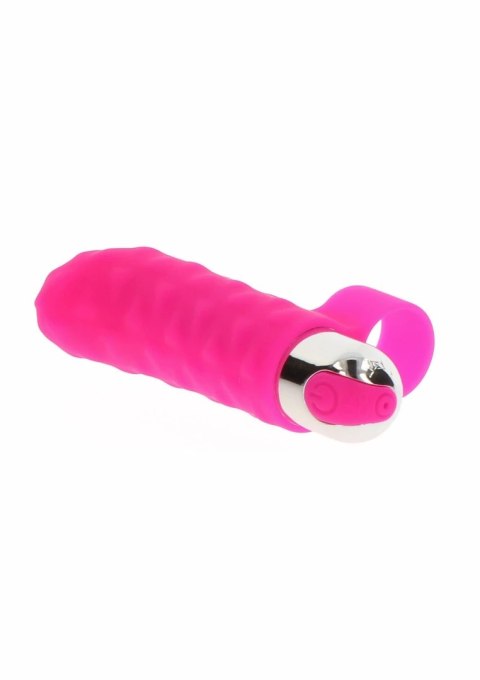 Tickle Pleaser Rechargeable silikonowy mini masażer palcowy USB 7 trybow