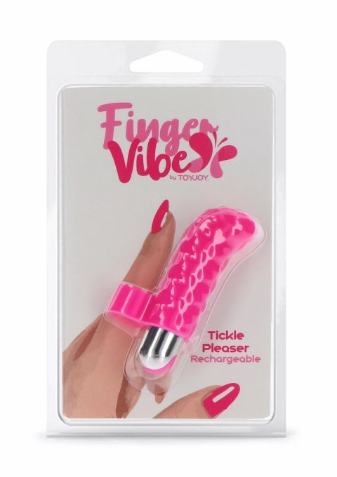 Tickle Pleaser Rechargeable silikonowy mini masażer palcowy USB 7 trybow