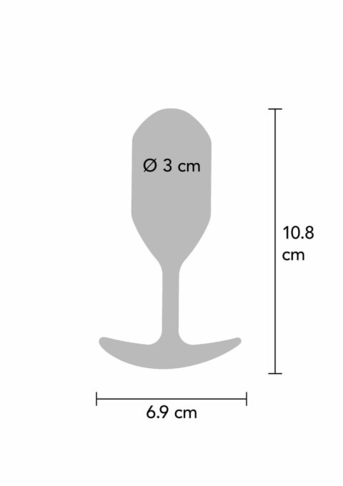 ToyJoy The Player Weighted Plug silikonowy 106g anatomiczny 11cm