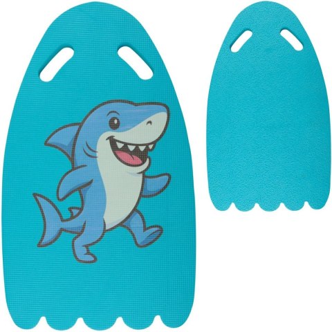 DESKA DO PŁYWANIA 41x24x2,5cm EDDY TOYS - NIEBIESKA