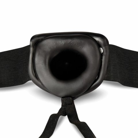 Dr. Skin Hollow Black Pas Intymny z Modelem 16,5 cm PVC