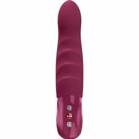 Fun Factory Stronic Deep Pulsator z funkcją pchającą, czerwone wino, 20,5 cm