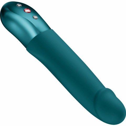 Fun Factory Stronic Real Bottle Green - pulsator z funkcją ruchu 20 cm