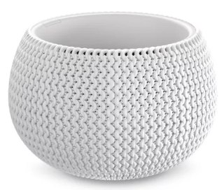 Doniczka Splofy Bowl biały DKSP240-S449