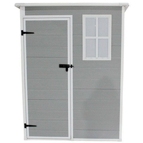 DOMEK OGRODOWY NARZĘDZIOWY PVC 152x91x192,5CM