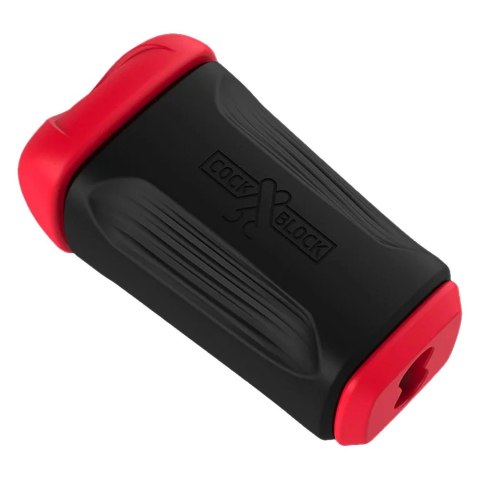 CockBlock FROT Massager - podwojna maszyna intymna, silikon/TPE, 20 cm