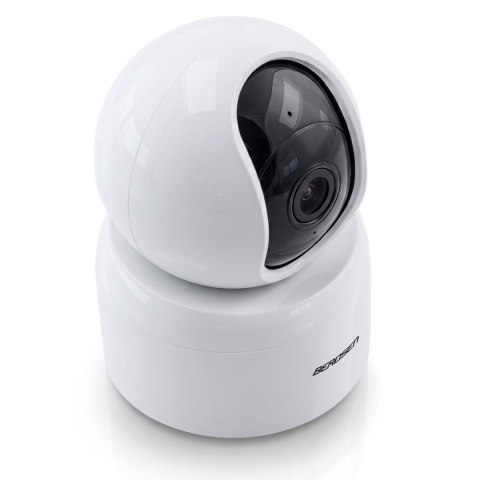 Kamera IP obrotowa 3MP niania elektroniczna Berdsen BD-940 biała