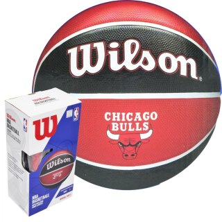 PIŁKA DO KOSZYKÓWKI WILSON NBA CHICAGO BULLS KARTON POMPKA