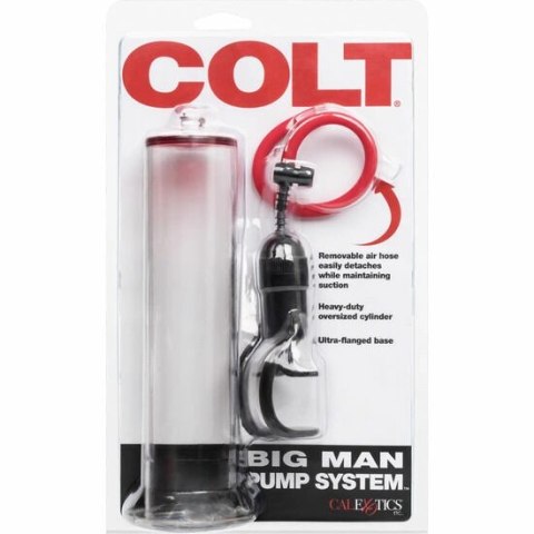 CalExotics COLT Big Man - System pompujący o dużej pojemności, silikonowy