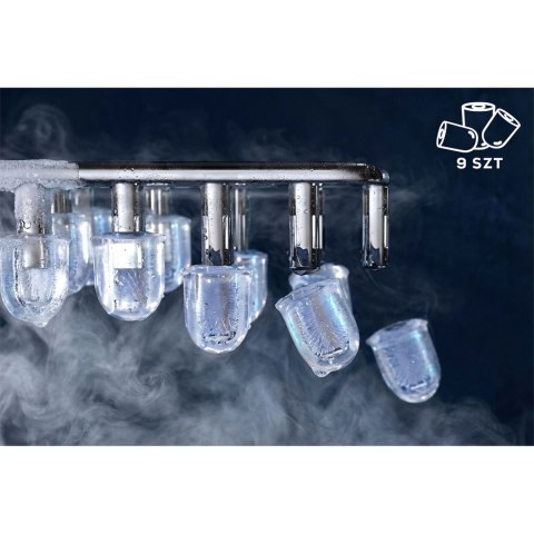 Kostkarka do lodu 1.1L/12kg Berdsen BD-421 czarna