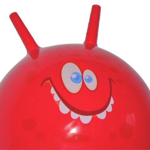 PIŁKA DO SKAKANIA Z ROGAMI SKOCZEK 45CM CZERWONY ENERO TOYS