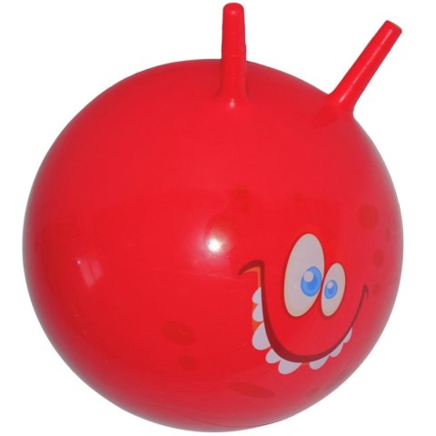 PIŁKA DO SKAKANIA Z ROGAMI SKOCZEK 45CM CZERWONY ENERO TOYS