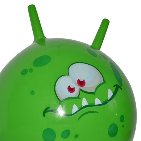 PIŁKA DO SKAKANIA Z ROGAMI SKOCZEK 45CM ZIELONY ENERO TOYS