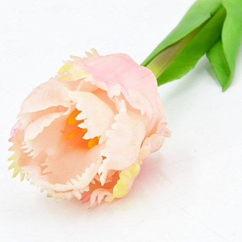 TULIPAN RÓŻOWY 38CM JAK ŻYWY DEKORACJA WIOSENNA