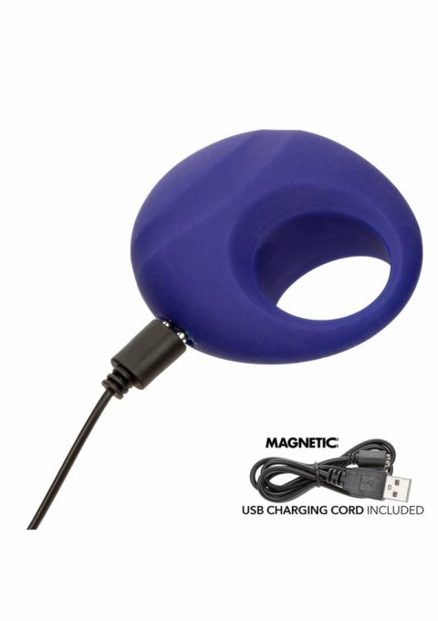 CalExotics Rechargeable Ring Embrace silikonowy, wodoodporny, 10 trybow