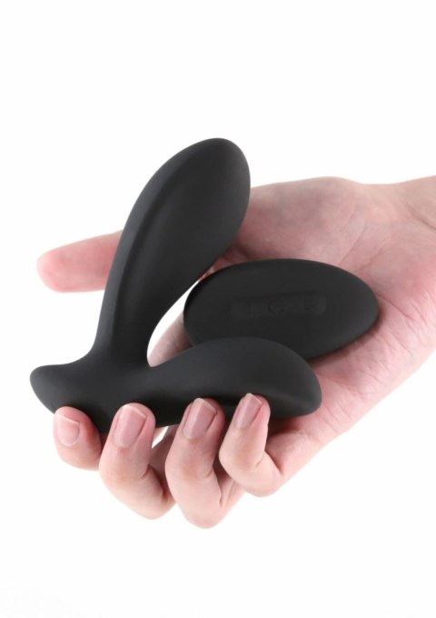 Renegade Rain Prostate Plug silikonowy masażer z pilotem, czarny