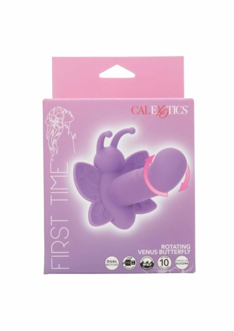 Rotating Venus Butterfly Stimulator silikonowy, wodoodporny IPX7, USB