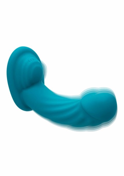 CalExotics Long Haul Vibrator silikonowy, podwojny silnik, IPX7, czarny
