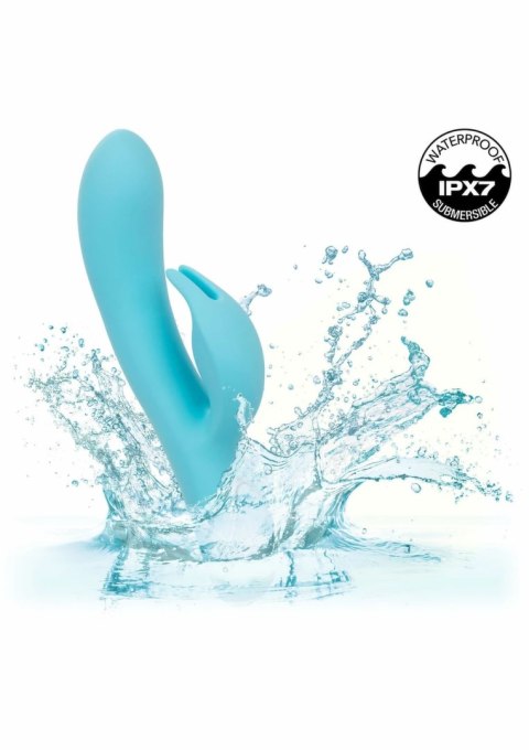 Azure Collection Bunny G masażer silikonowy z podwojnym systemem wibracji IPX7