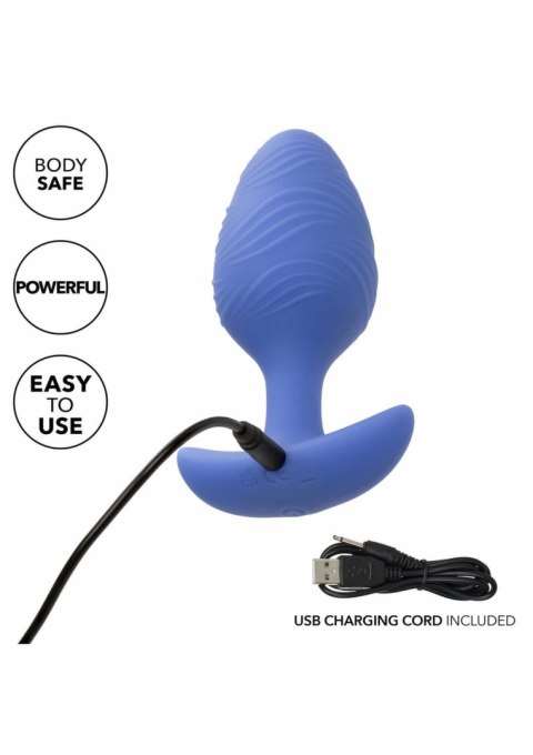 Cheeky Cheeky Glow Vibrating Plug L silikonowy świecący IPX7
