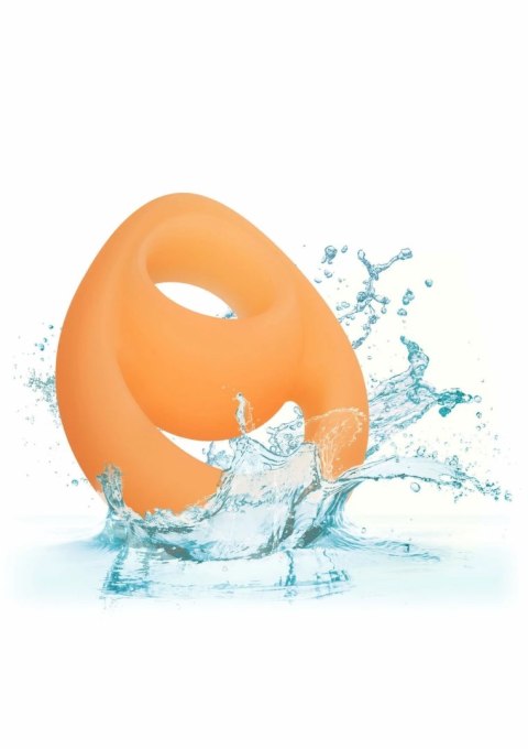 Alpha Glow-In-The-Dark Liquid Silicone Teardrop Ring świecący pierścień