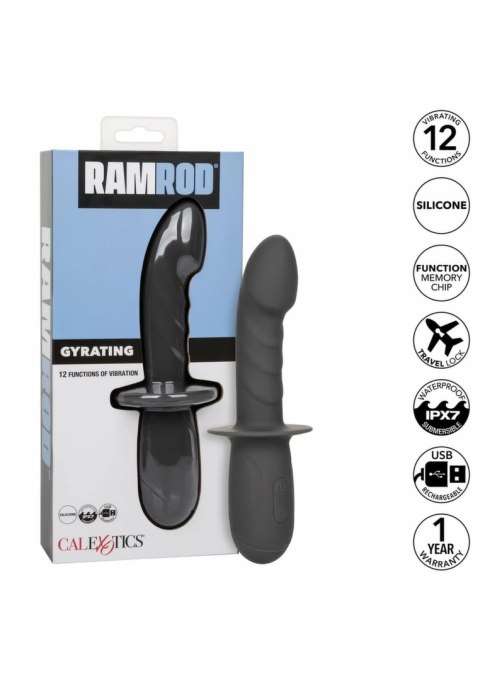 CalExotics Ramrod Gyrating silikonowy model wibracyjny IPX7 USB