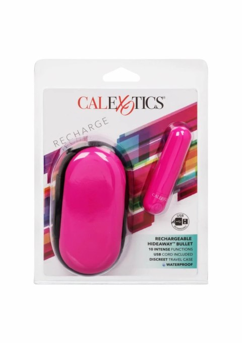 CalExotics Rechargeable Hideaway Bullet - kompaktowy masażer podrożny USB