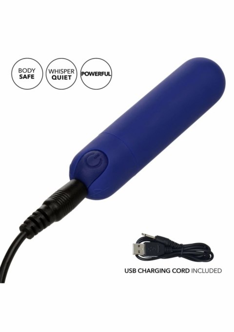CalExotics Rechargeable Hideaway Bullet - kompaktowy masażer podrożny USB