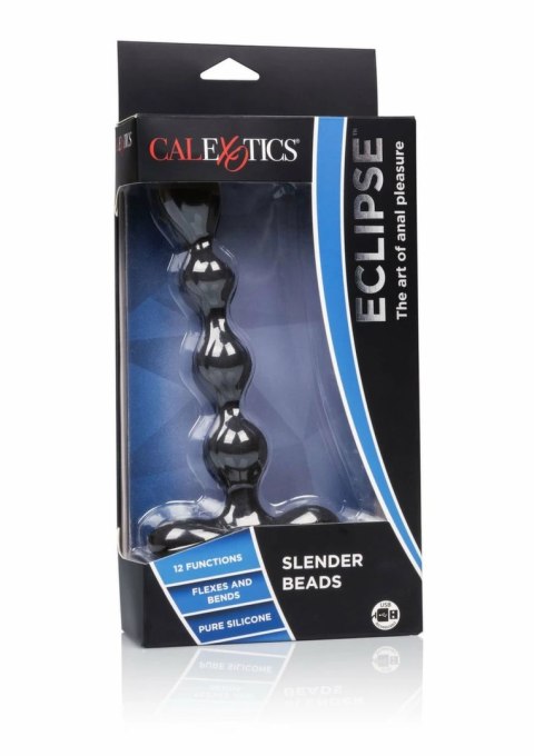 CalExotics Eclipse Slender Beads silikonowy masażer z 12 trybami wibracji