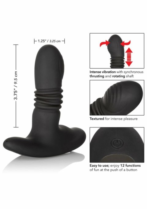 CalExotics Eclipse Thrusting Probe - sonda z funkcją ruchu i rotacji, czarna