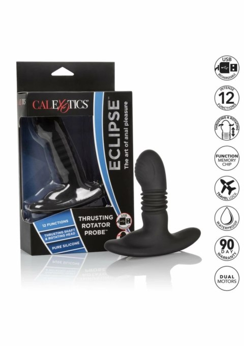 CalExotics Eclipse Thrusting Probe - sonda z funkcją ruchu i rotacji, czarna